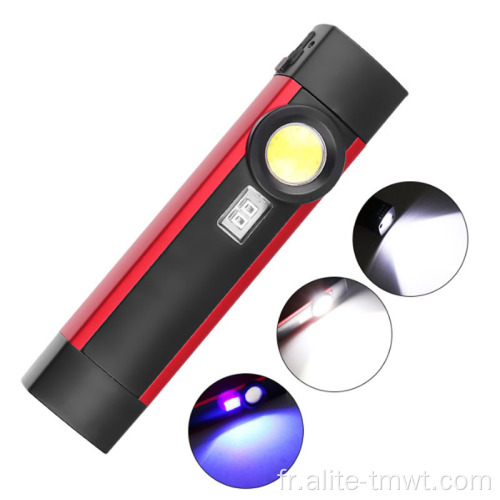 Torche de lampe de poche magnétique portable